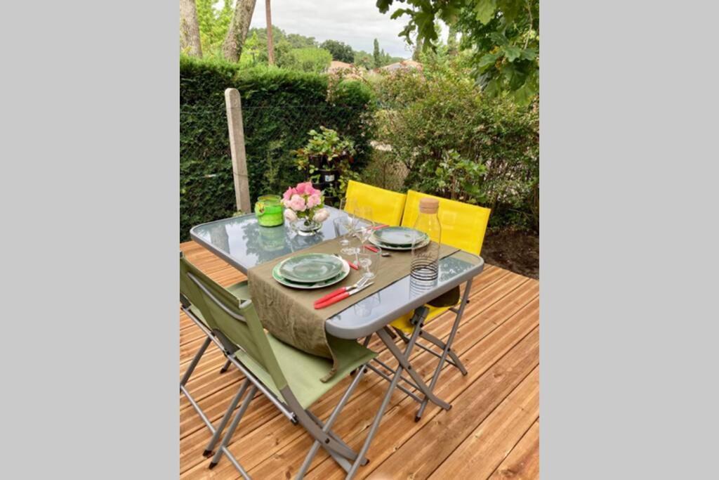 Charmant Chalet Avec Une Grande Terrasse Au Pyla La Teste-de-Buch Buitenkant foto