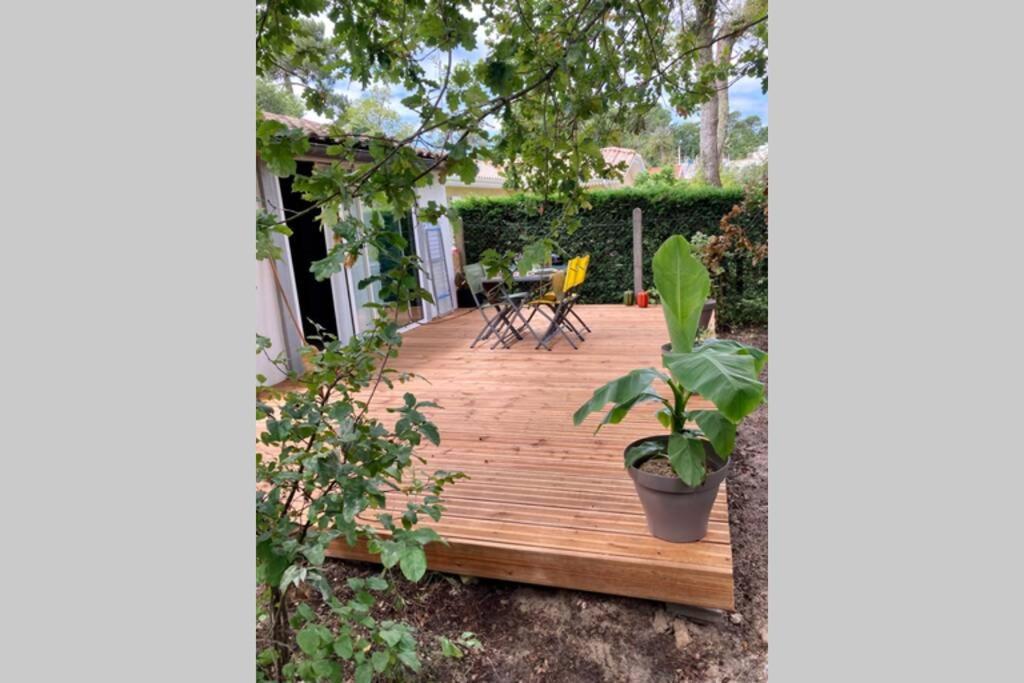 Charmant Chalet Avec Une Grande Terrasse Au Pyla La Teste-de-Buch Buitenkant foto